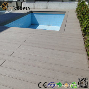 Outdoor gazebo bamboo flooring